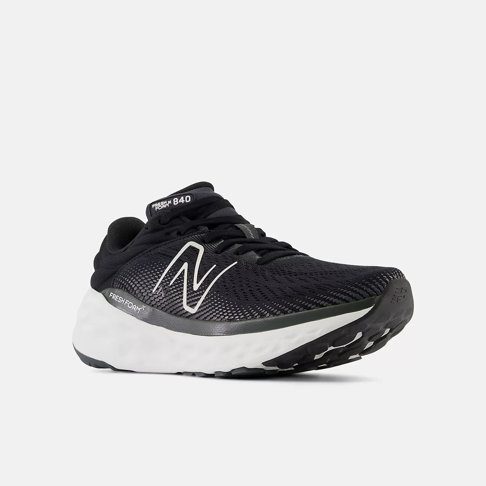 New Balance Women’s Fresh Foam X W840FLK Black Grey - Image 2