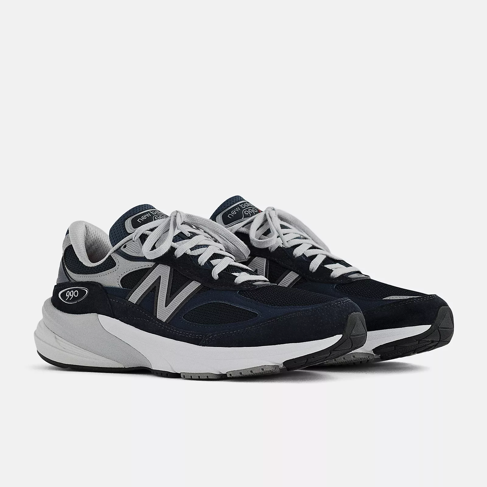 New Balance Women’s W990NV6 Navy with White - Image 2