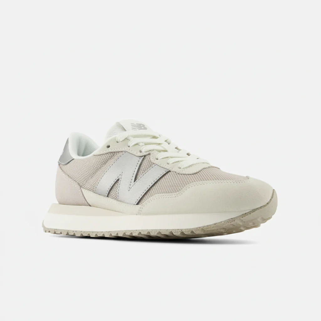 New Balance Women's W237MSB Beige White - Image 2