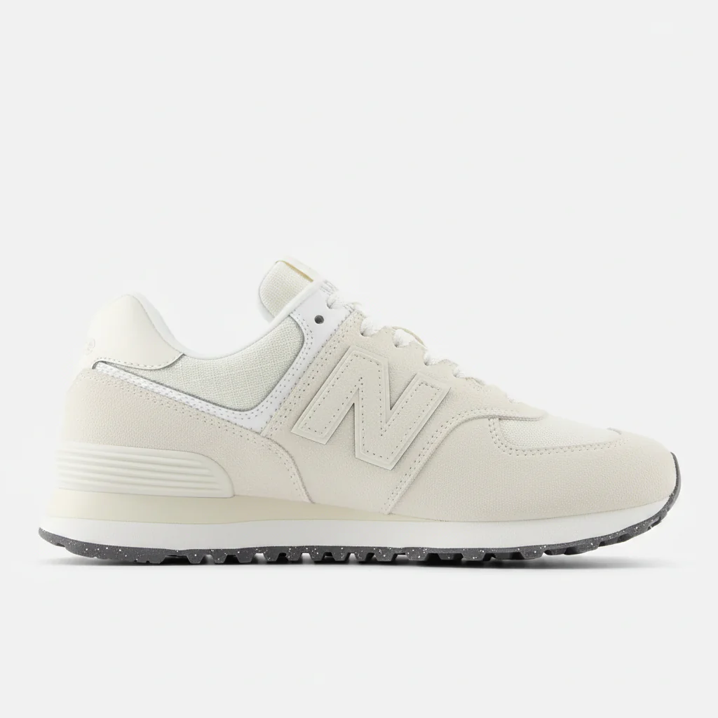 New Balance Women's WL574RBL Beige White