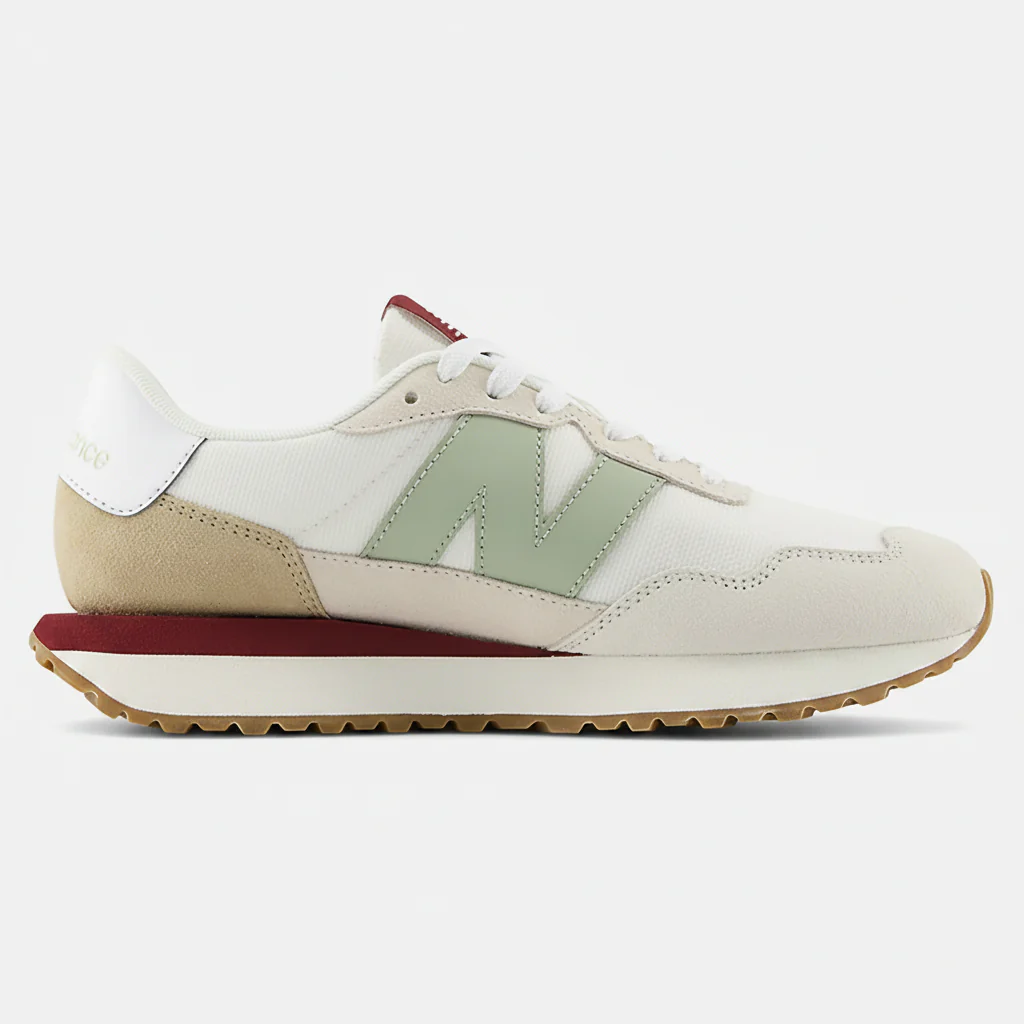 New Balance Women's WS237GM White Green