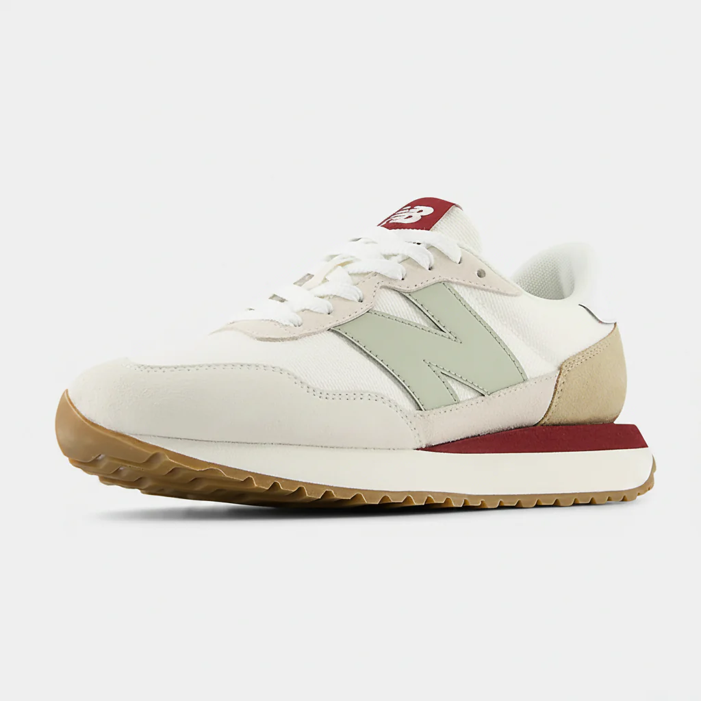 New Balance Women's WS237GM White Green - Image 4
