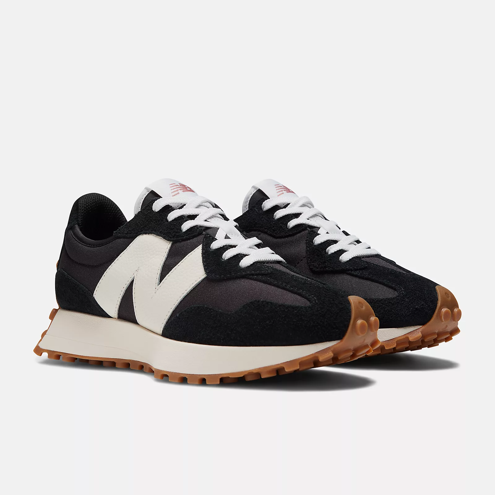 New Balance Women's WS327BL Black White - Image 2