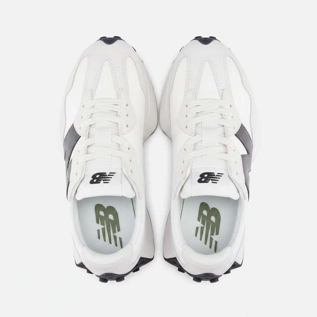 New Balance Women's WS327JWA White Green - Image 3
