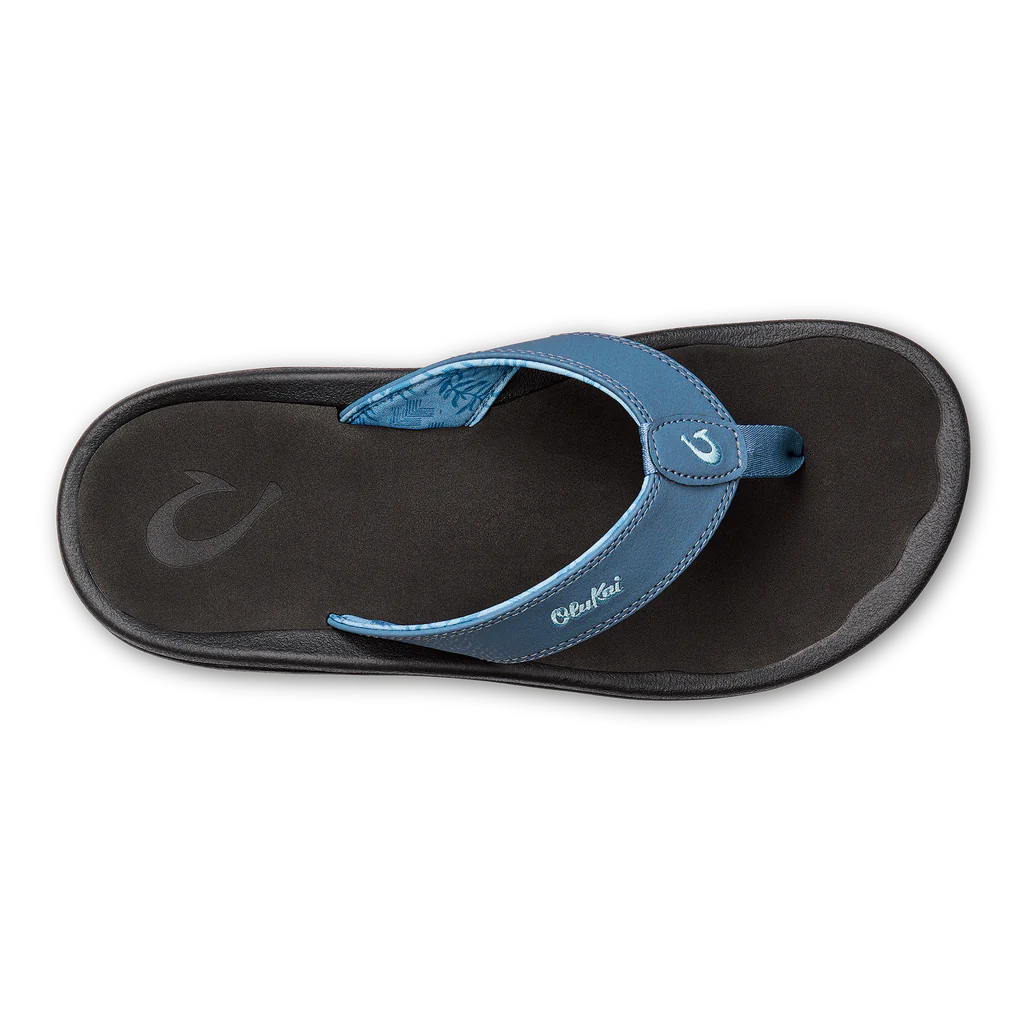Olukai Men’s Ohana Vintage Blue Black - Image 3