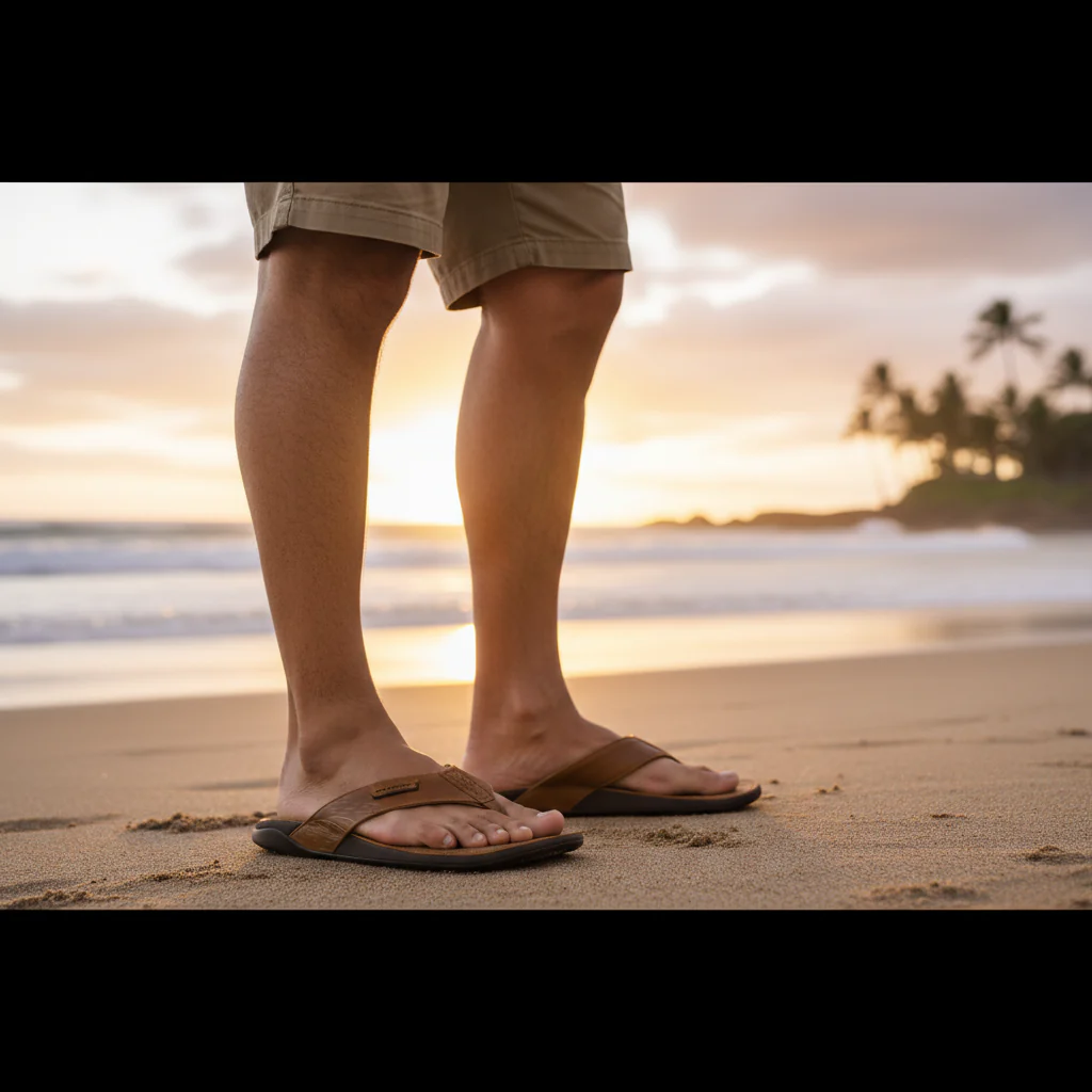 Olukai Men's Tuahine Fox Fox - Image 5
