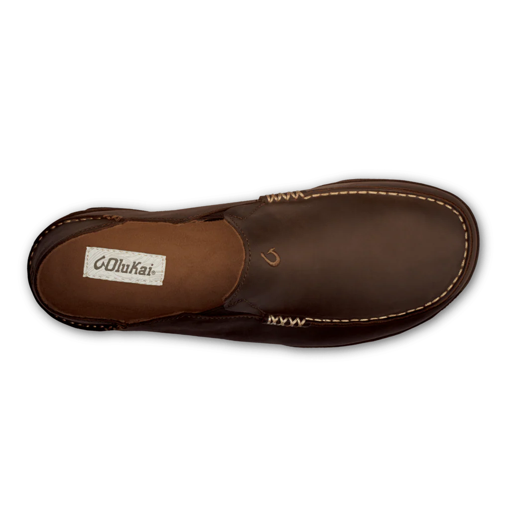 Olukai Moloa Dark Wood Dark Java Slip-On - Image 3
