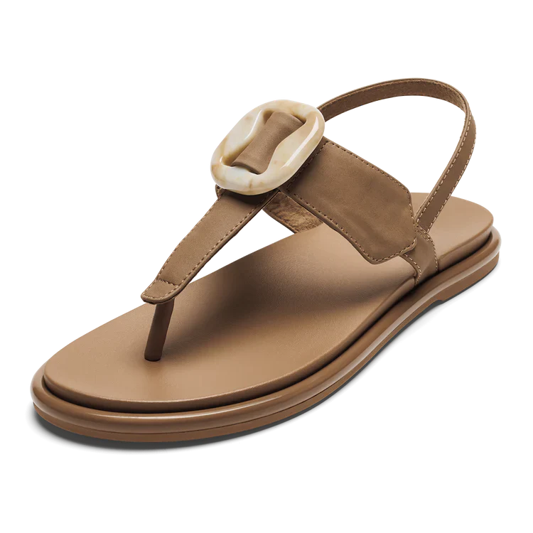 Olukai Women's La'i T-Bar Tan Tan - Image 3
