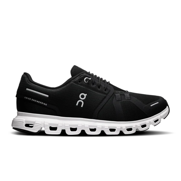 On Men's Cloud 6 Black White