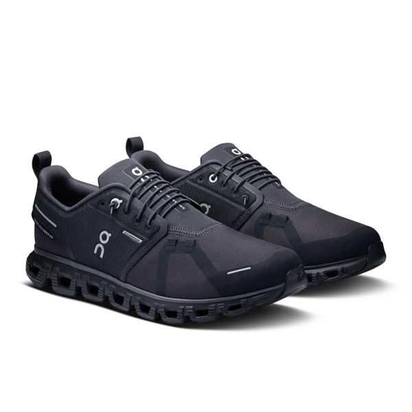 On Men's Cloud 6 Waterproof Black Black - Image 2