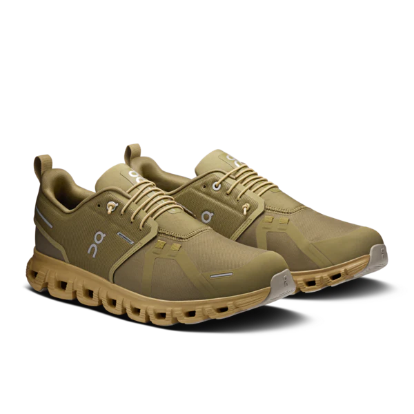 On Men's Cloud 6 Waterproof Olive Safari - Image 2