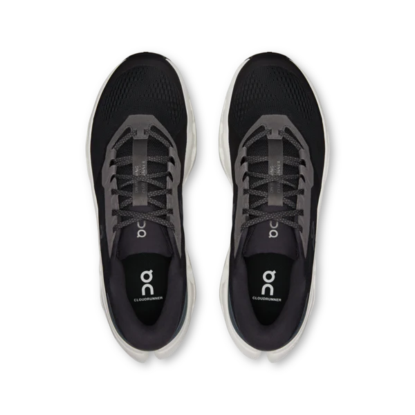 On Men's Cloudrunner 3 Black Ivory - Image 4