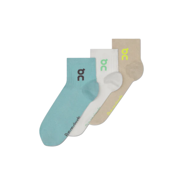 On Unisex Logo Sock High 3P Desert Wash - Image 5