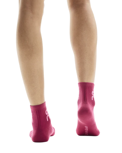 On Unisex Logo Sock High 3P Orchid Comet - Image 3