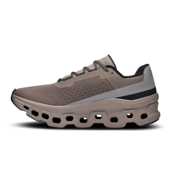 On Women's Cloudmonster Cinder Fog - Image 3