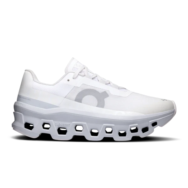 On Women's Cloudmonster White Glacier