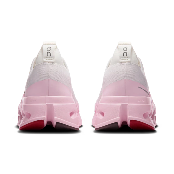 On Women's Cloudsurfer Max Ivory Peony - Image 5