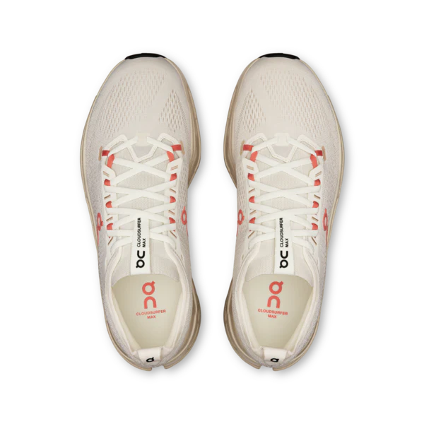 On Women's Cloudsurfer Max Ivory Salmon - Image 4