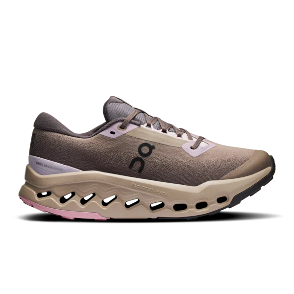 On Women's Cloudsurfer Trail 2 Waterproof Cinder Desert