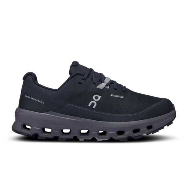 On Women's Cloudvista 2 Waterproof Black Eclipse