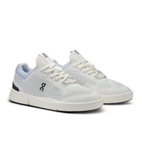 On Women's The Roger Spin White Heather - Image 2