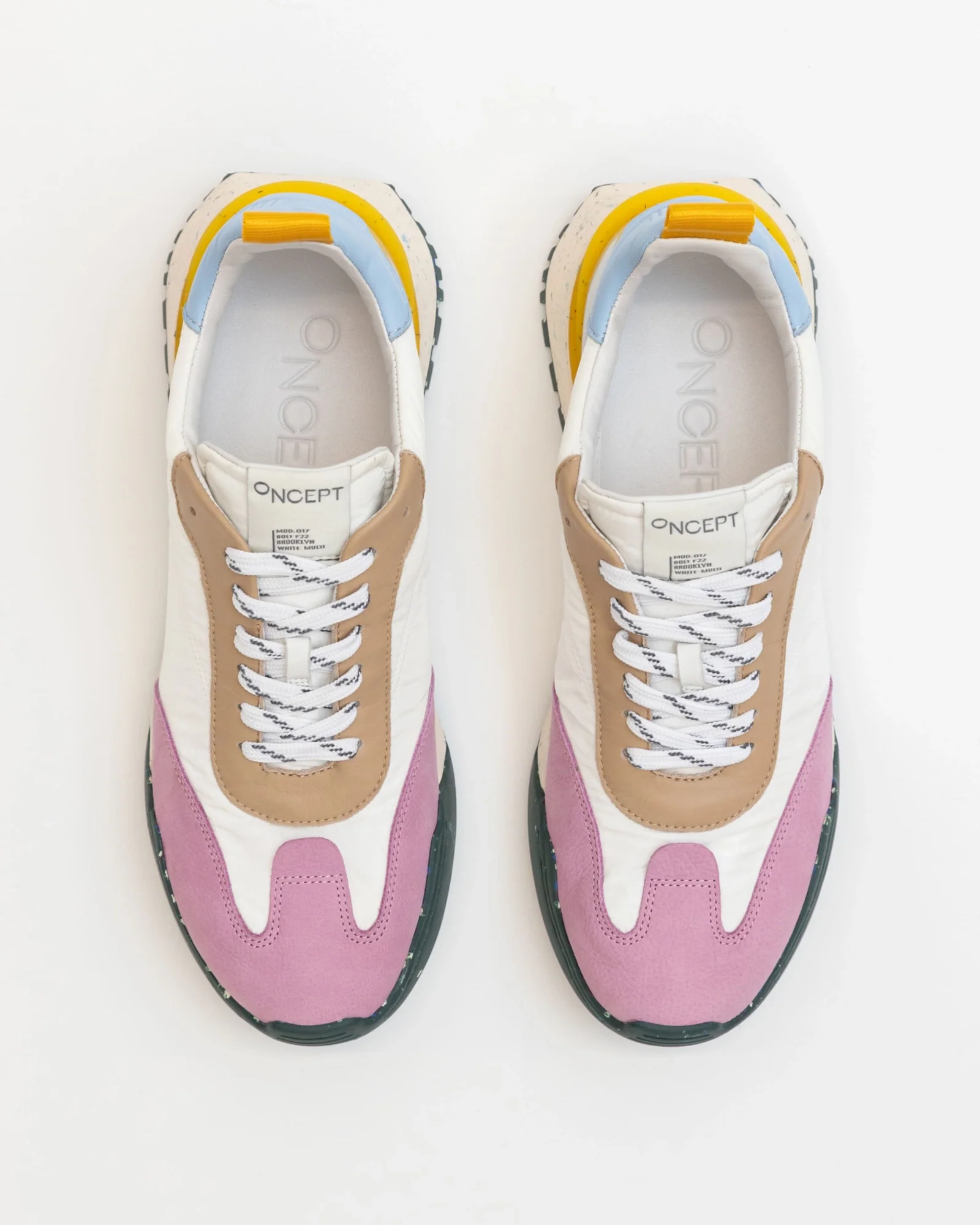 Oncept Women’s Brooklyn White Multi - Image 2