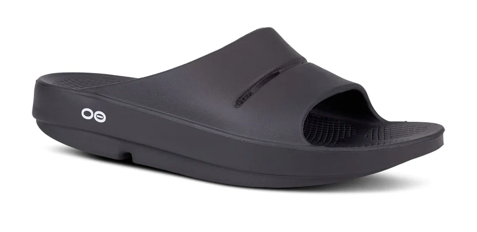 OOfos Unisex OOahh Black