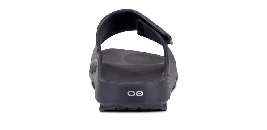OOfos Unisex OOahh Sport Flex Matte Black - Image 5
