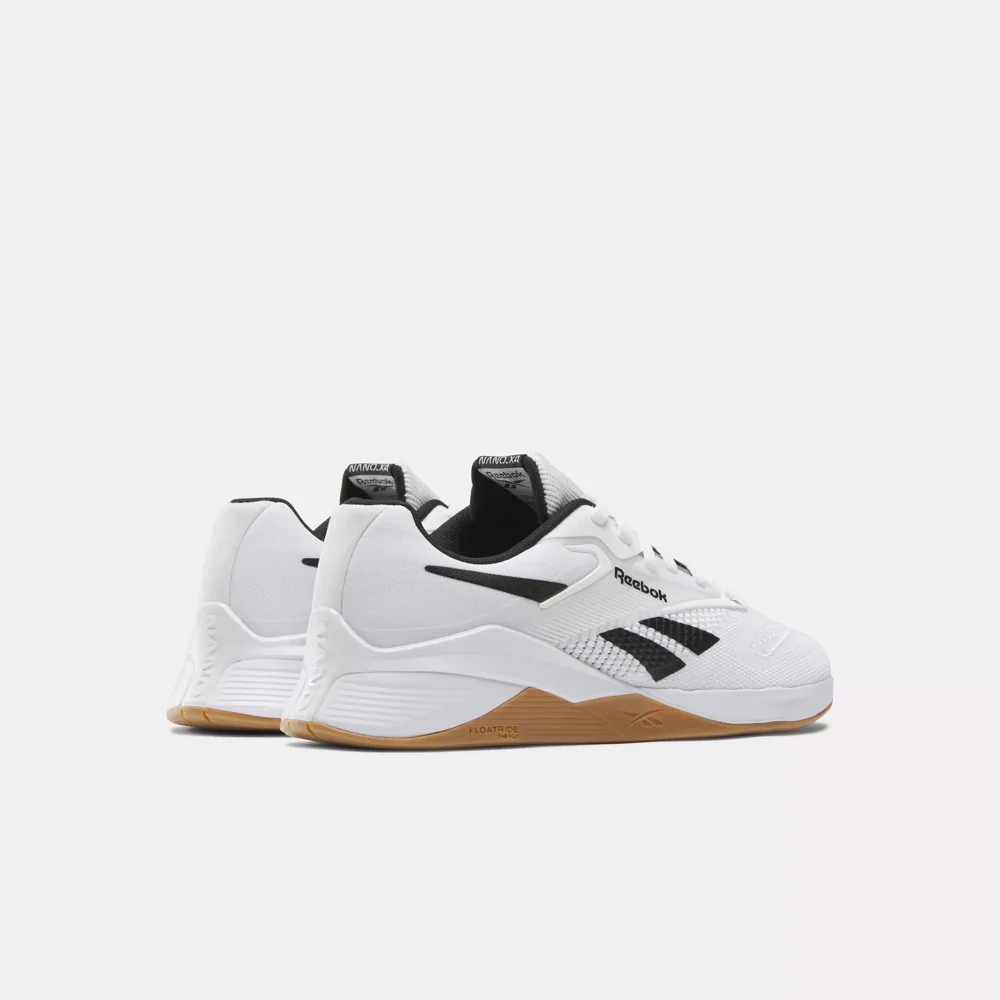 Reebok Unisex Nano X4 Training Frwr White Black Reebok Rubber Gum-04 - Image 3