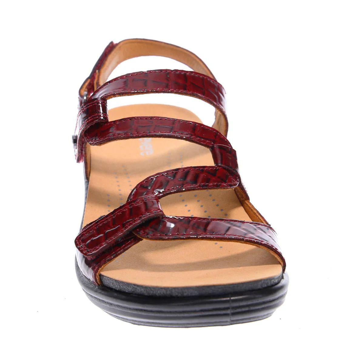 Revere Women's Miami Red Croc Sandals - Image 4