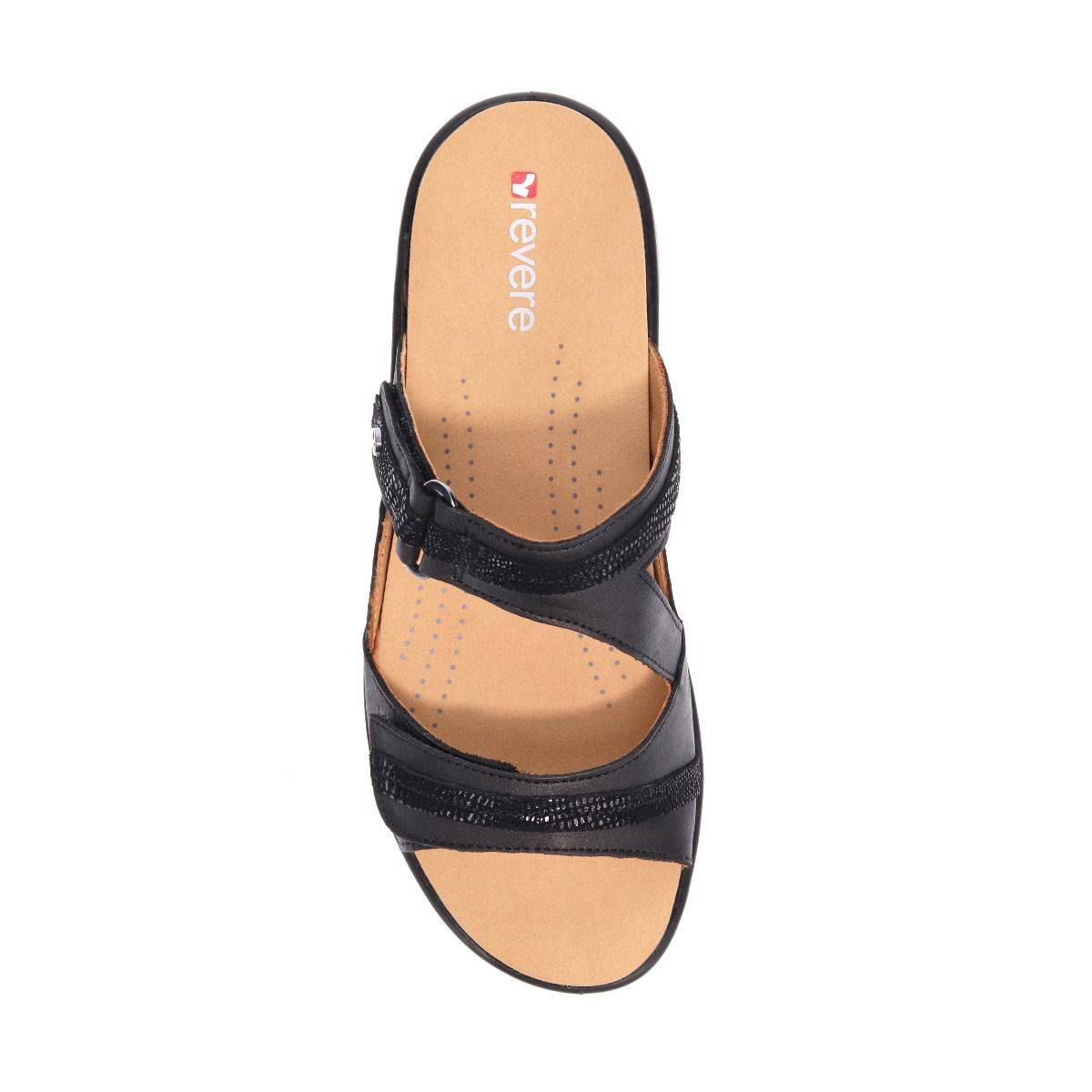 Revere Women's Rio Black Lizard - Image 4