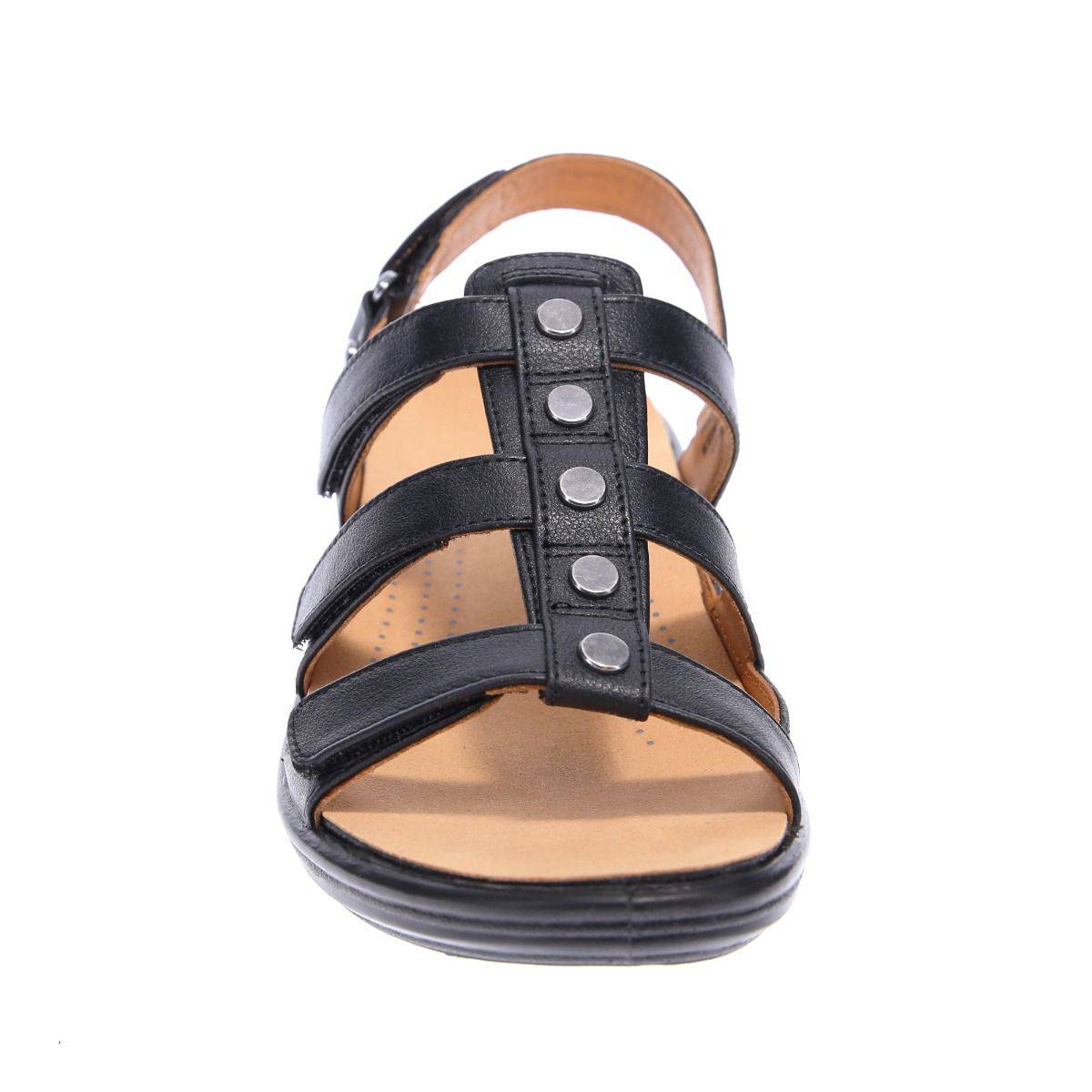 Revere Women's Toledo Black French Sandal - Image 4
