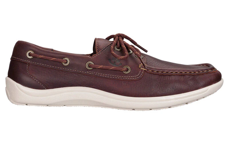 SAS Men's Decksider Lace Up Boat Shoe New Briar - Image 3
