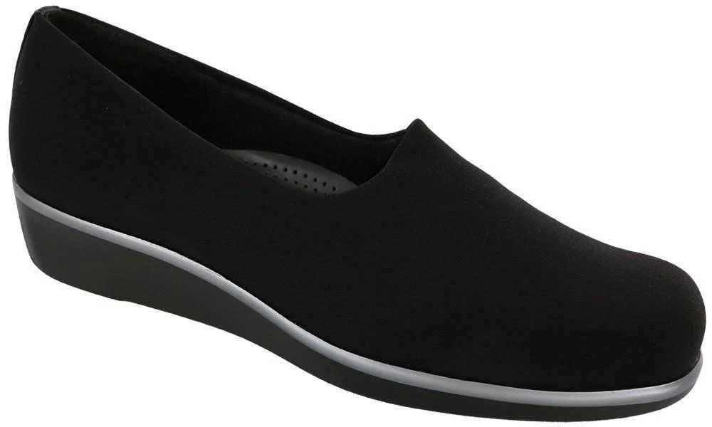 SAS Women's Bliss Black Slip-On