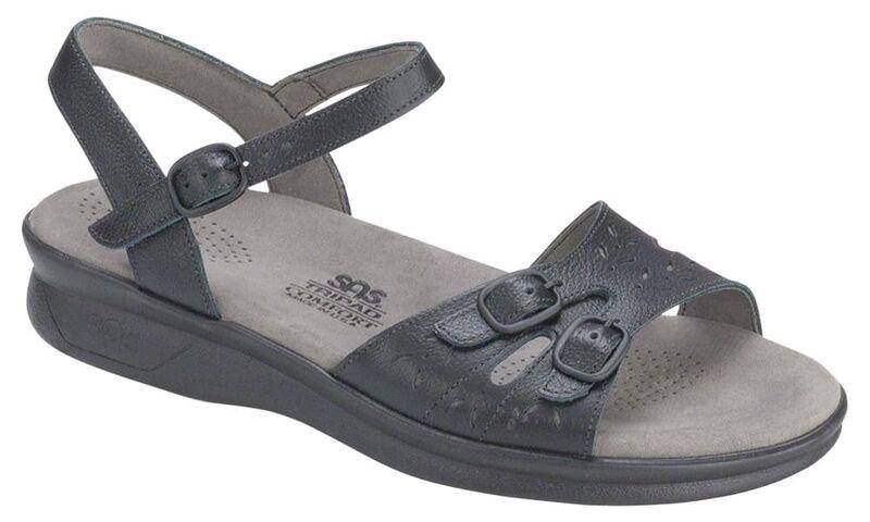 SAS Women's Duo Black Sandal