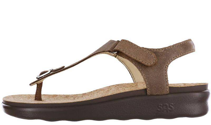 SAS Women's Marina Brown Thong Sandal - Image 2