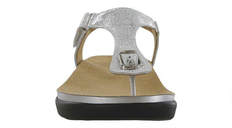 SAS Women's Marina Shiney Silver - Image 5