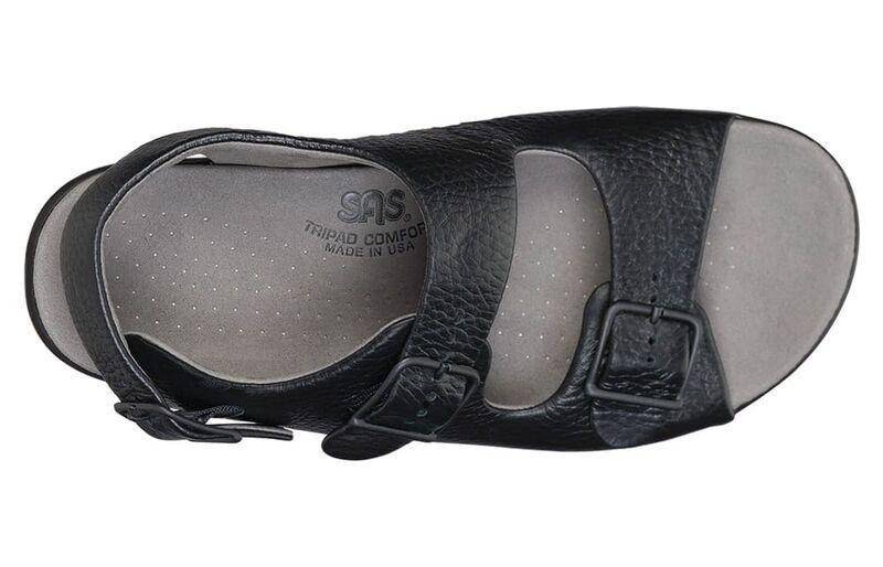 SAS Women's Relaxed Black Sandal - Image 3