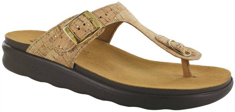 SAS Women's Sanibel Golden Cork Sandal