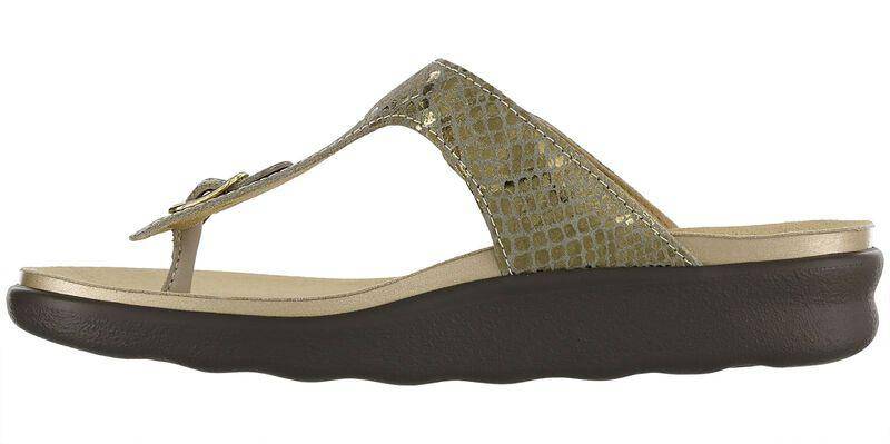 SAS Women's Sanibel Olive Gold  Sandal - Image 6