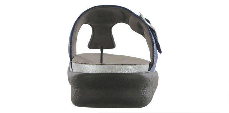 SAS Women's Sanibel Silver Blue Sandal - Image 3