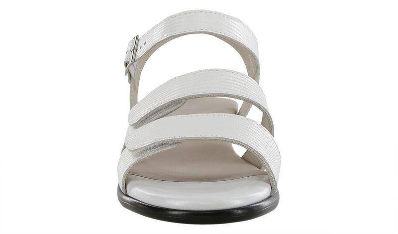 SAS Women's Savanna White Lizard Sandal - Image 3