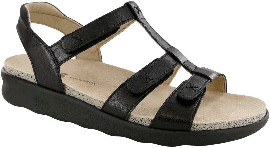 SAS Women's Sorrento Black Sandal - Image 3
