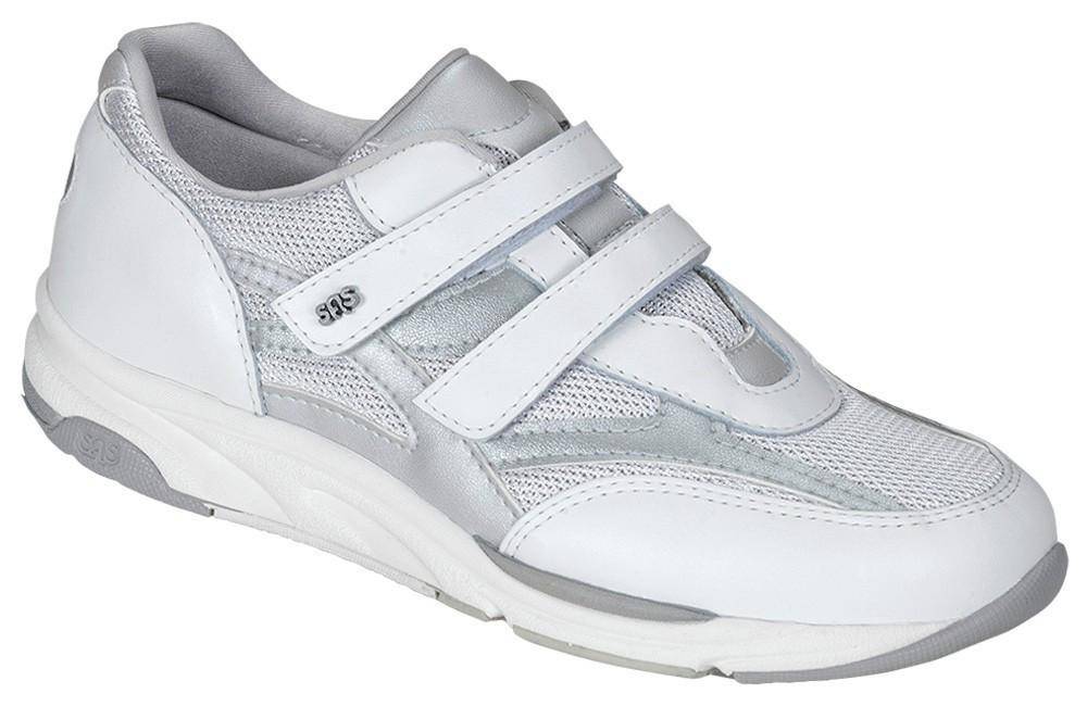 SAS Women's TMV Silver Velcro Walking Shoe