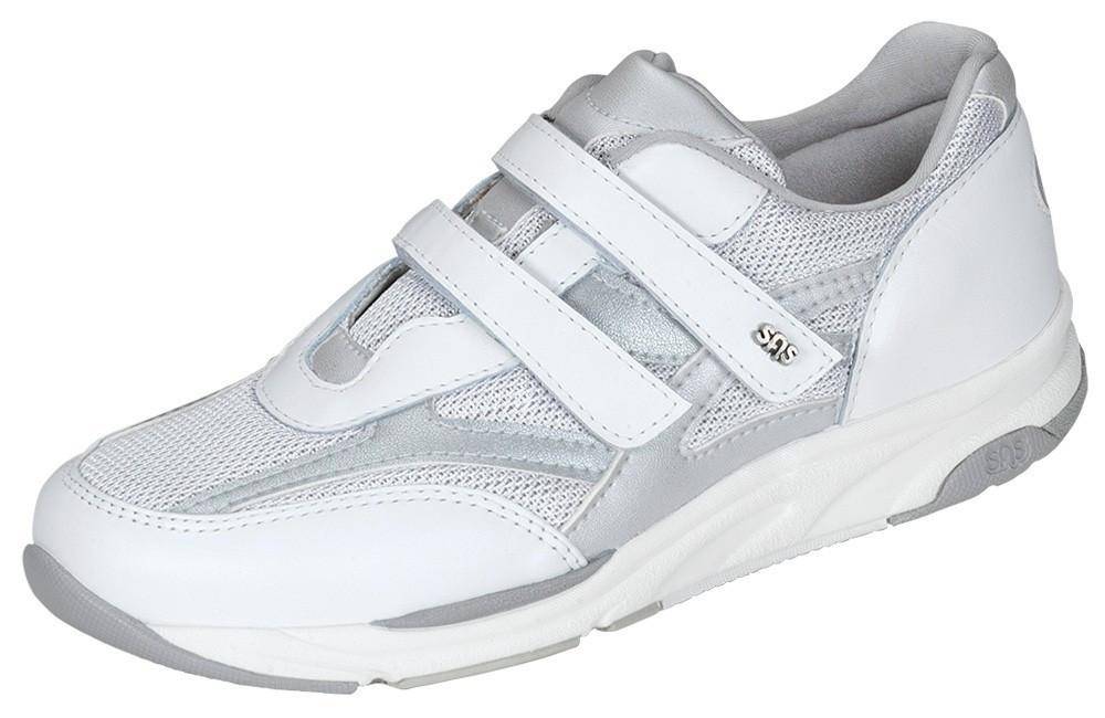SAS Women's TMV Silver Velcro Walking Shoe - Image 2