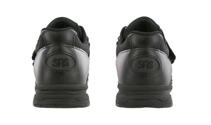 SAS Women's TMV Velcro Walking Shoe Black - Image 2