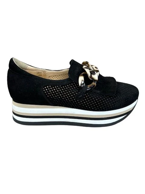 Softwaves Women’s Cloe Velour Black - Image 2
