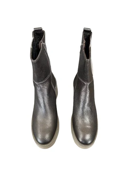 Softwaves Women's Margo Metal Taupe - Image 4