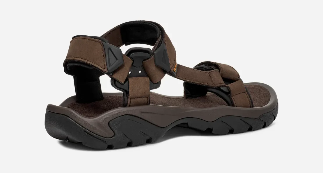 Teva Men's Terra Fi 5 Universal Leather Turkish Coffee - Image 4