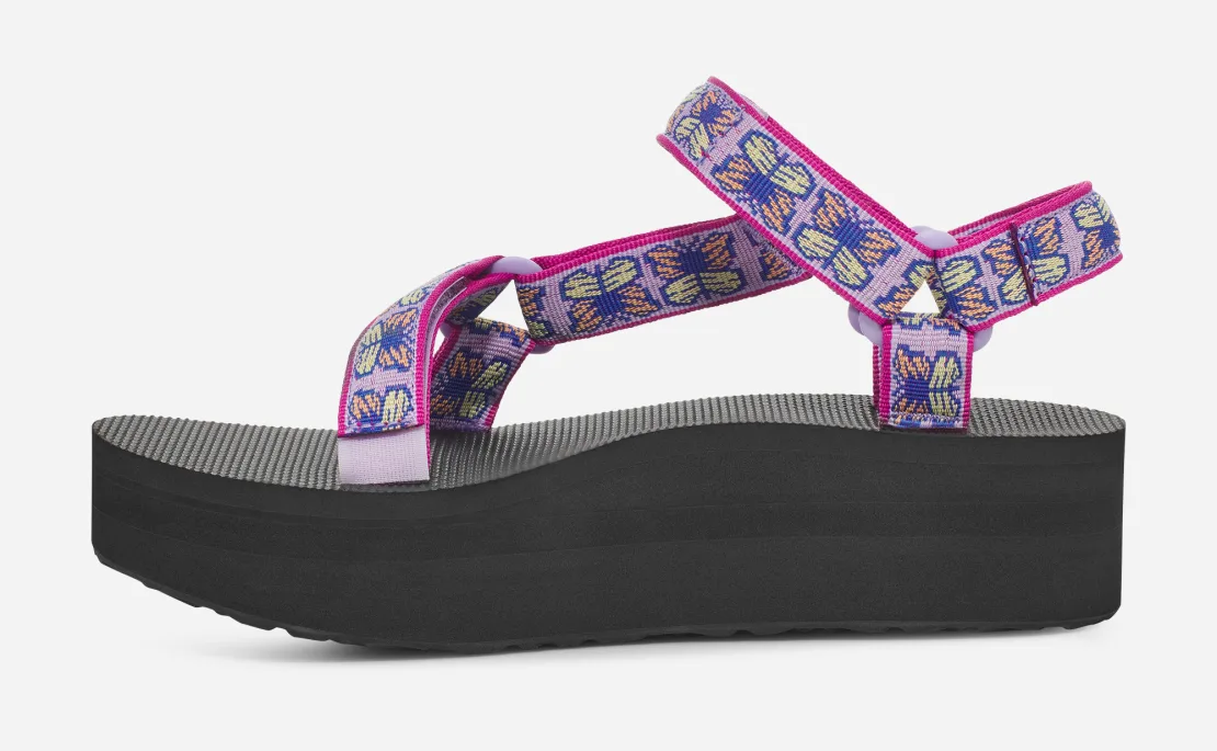 Teva Women’s Flatform Universal Butterfly Lilac - Image 4